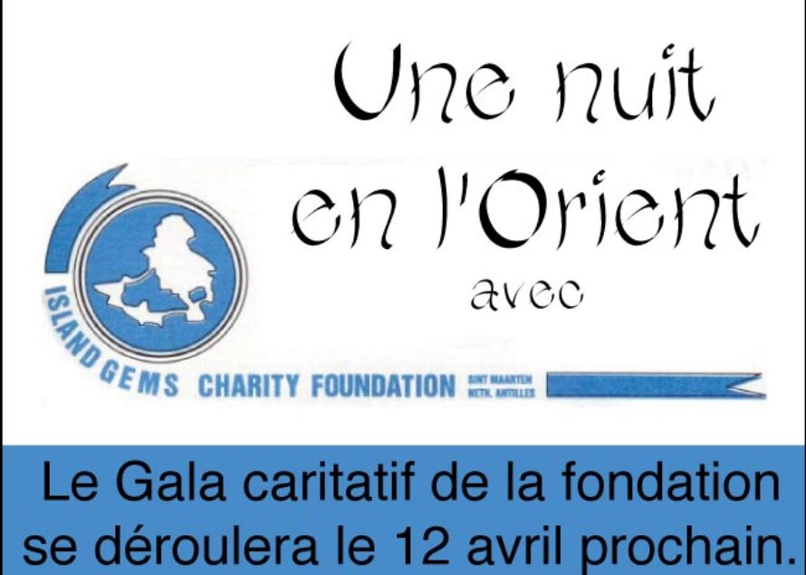 évènement. La Soirée de Gala d’Island Gem Foundation se déroulera le 12 avril 2014