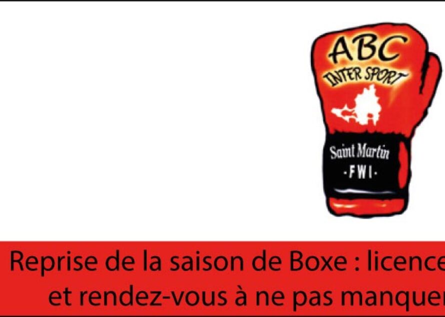 Saint-Martin – Communiqué d’ABC Intersport spécial Boxe Educative