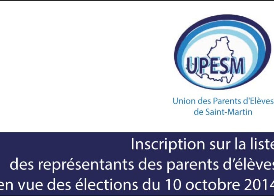 Education – Communiqué de l’Union des Parents d’Elèves de Saint-Martin