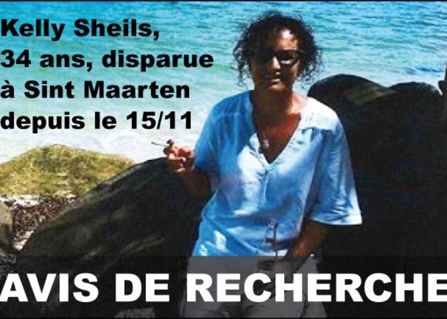 Avis de recherche : Kelly Sheils, 34 ans, a disparu à Sint Maarten depuis le 15 novembre