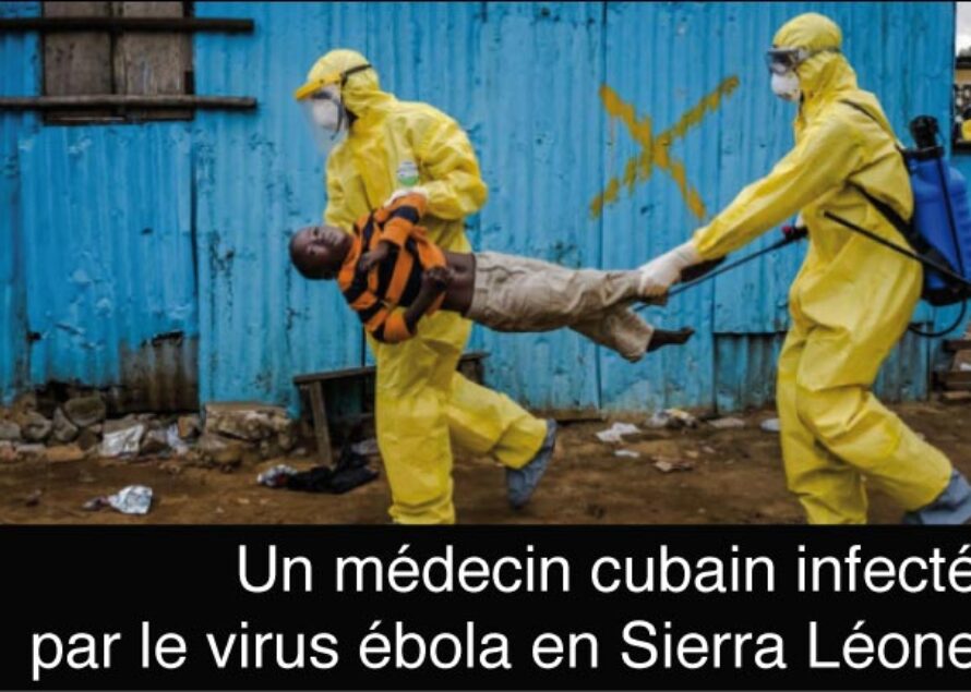 Premier cas d’ébola contracté par un personnel médical caribéen en Sierra Leone