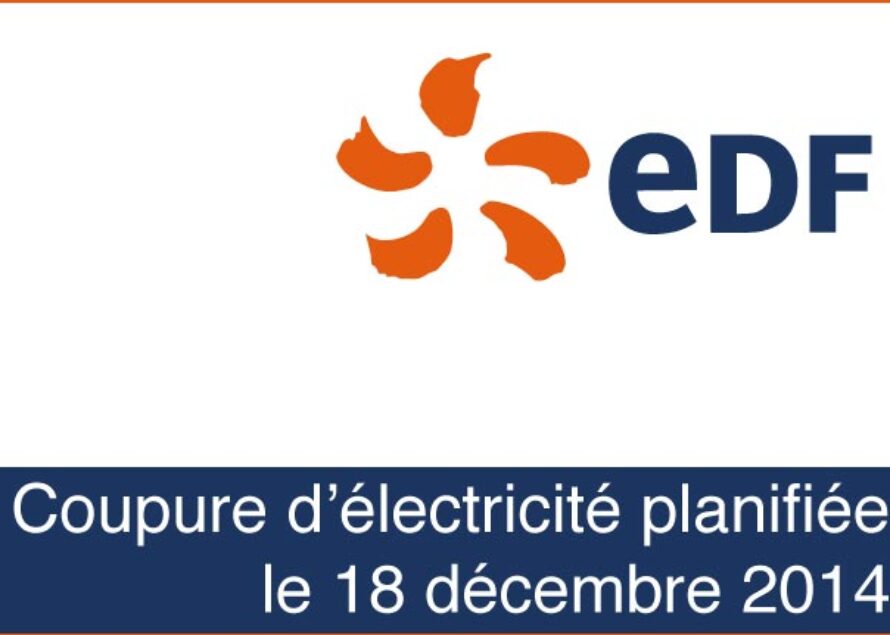 Saint-Martin – Coupure d’électricité planifiée le 18 Décembre 2014 aux Terres Basses