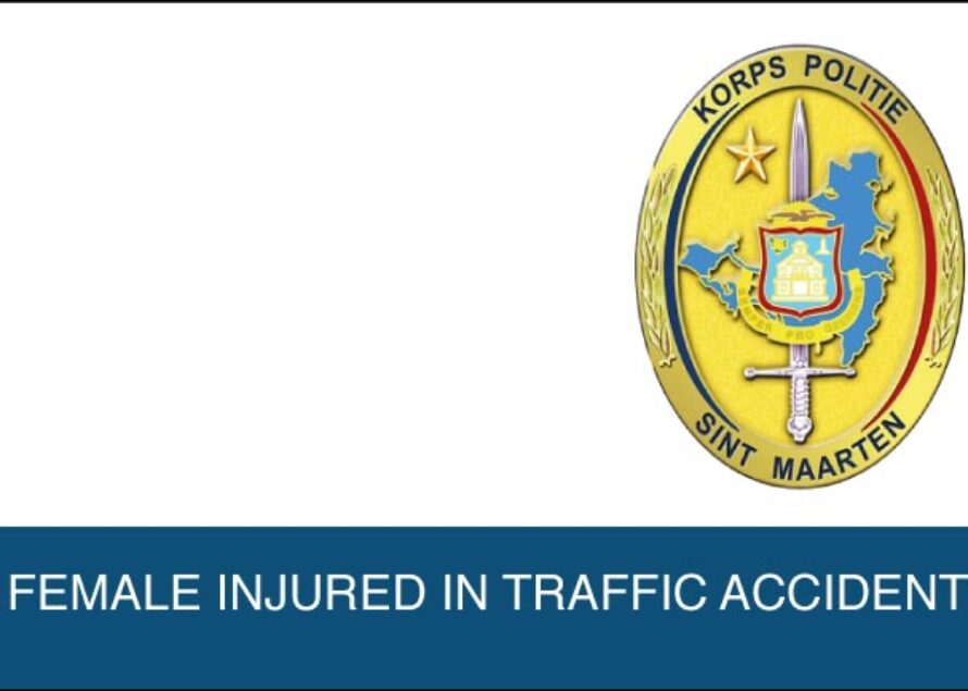 Sint Maarten : Female seriously injured in traffic accident