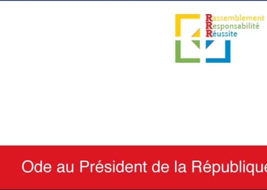 RRR : Lettre poétique et politique au Président de la République…