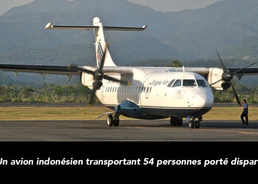 Un ATR 42 de la compagnie Trigana Air transportant 54 personnes porté disparu