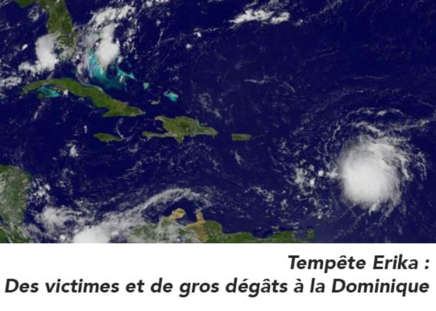 Tempête Erika : Des victimes et de gros dégâts à la Dominique