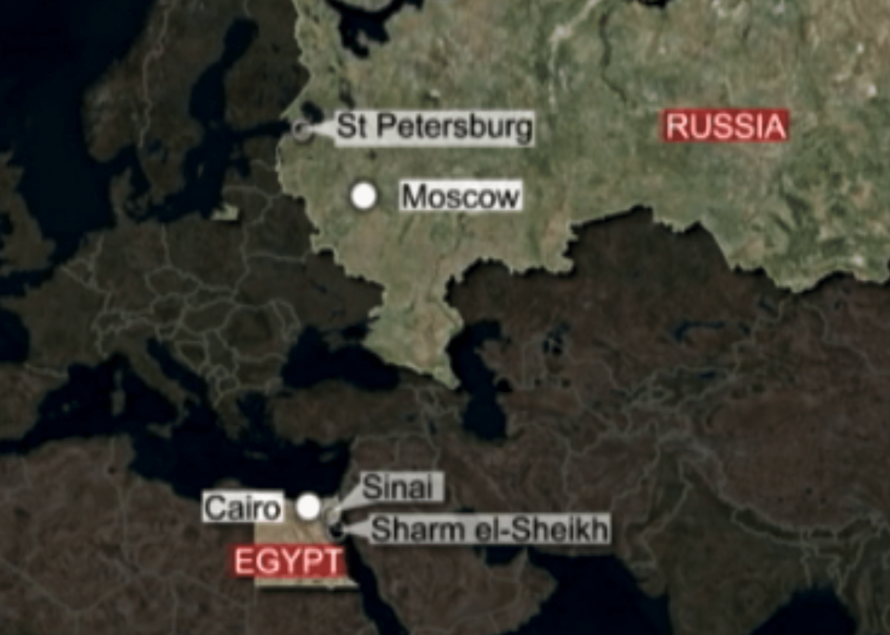 Un avion de ligne russe s‘écrase en Egypte, 224 personnes à bord