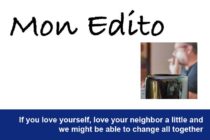 Edito (English version) :  population of Saint-Martin, to my readers and friends …