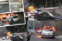 Paris : Deux policiers agressés et leur véhicule incendié quai de Valmy