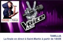 TAMILLIA the Voice-Kids : Suivez la finale en direct à Saint-Martin à partir de 14h55