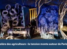 Colère des agriculteurs : la tension monte autour de Paris