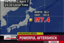 JAPON: Très fort séisme mais pas de tsunami
