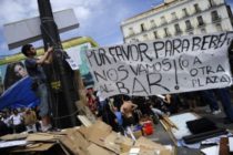 ESPAGNE : Des milliers de manifestants à Madrid malgré une tentative d’interdiction