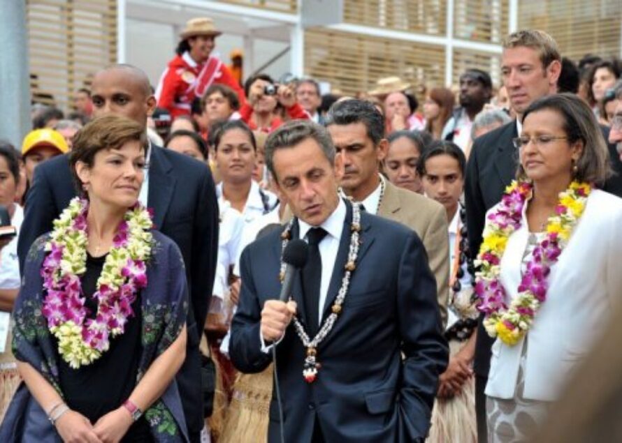 Sarkozy ouvre les XIVe Jeux du Pacifique en vantant “dialogue” et “respect”