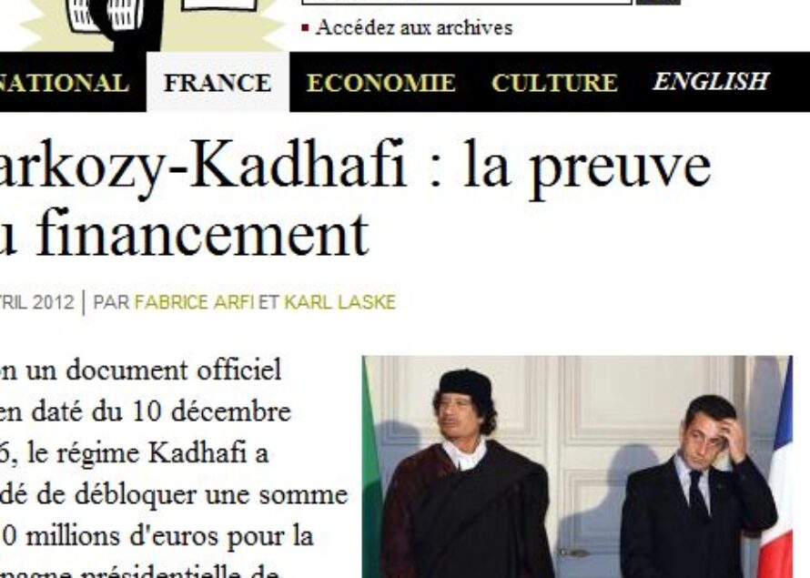 Affaire Kadhafi: Le camp Hollande demande à Sarkozy de s’expliquer