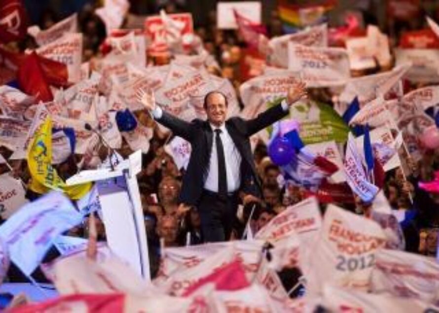 PRESIDENTIELLES 2012 – François Hollande : A la victoire! Au 6 mai ! A demain !