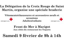 Braderie Croix Rouge de Saint Martin Samedi 9 Février