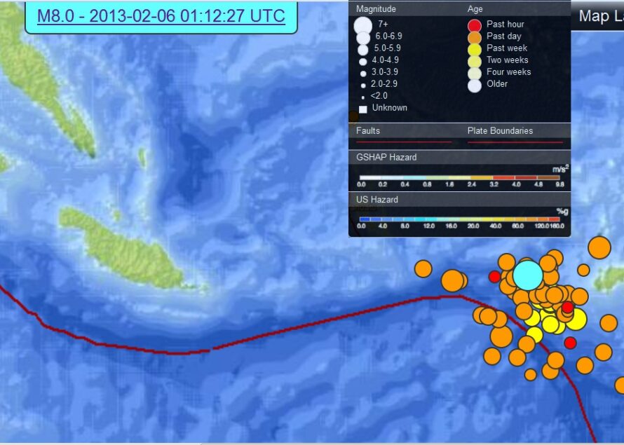 Pacifique: un séisme aux îles Salomon fait cinq morts et génère un tsunami