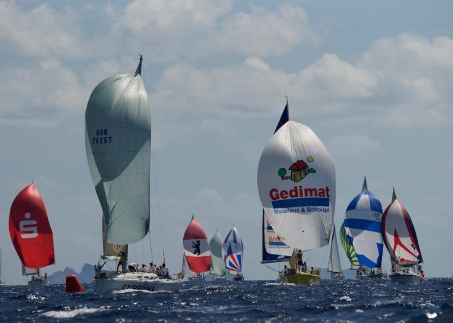The Fleet Sets Sail for Marigot in Day 2 Action of the 33rd St. Maarten Heineken Regatta