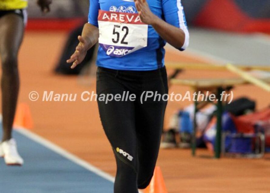 St-Martin. Sareena Carti championne de France catégorie cadette sur 400m en 56’92.