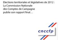 Elections : les comptes de campagne sont publiés