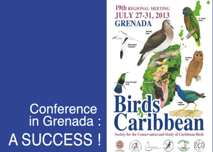 Grenada : Bird conservation-climate change conference a success !
