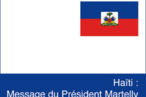 Haïti : Message à la Nation du Président Martelly