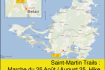 Saint-Martin trails : Marche du 25 Août  / August 25th Hike