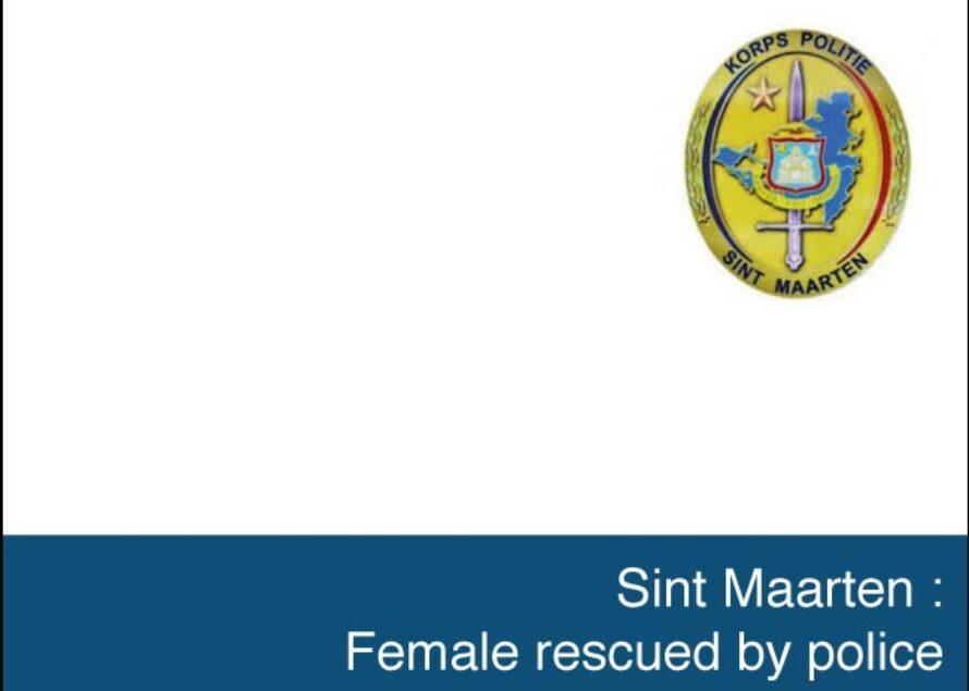 Sint Maarten: Female rescued by police