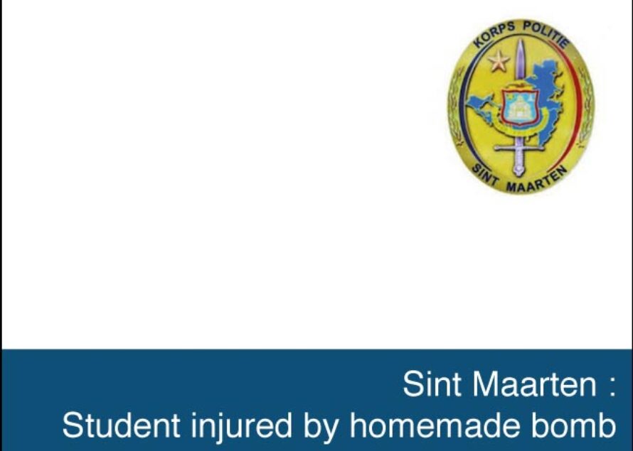Sint Maarten : Student injured by homemade bomb