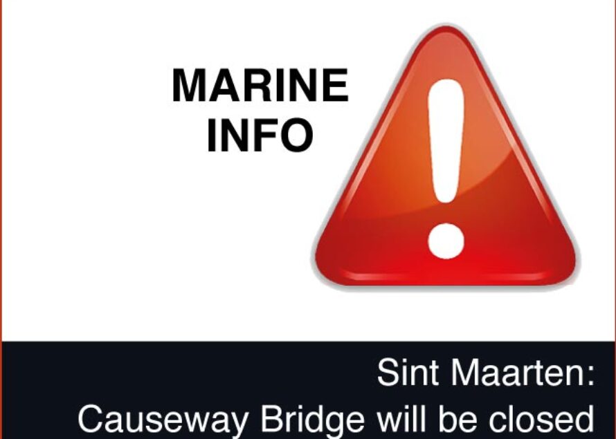 Lagoon Authority announces Closure of Simpson Bay Causeway Bridge
