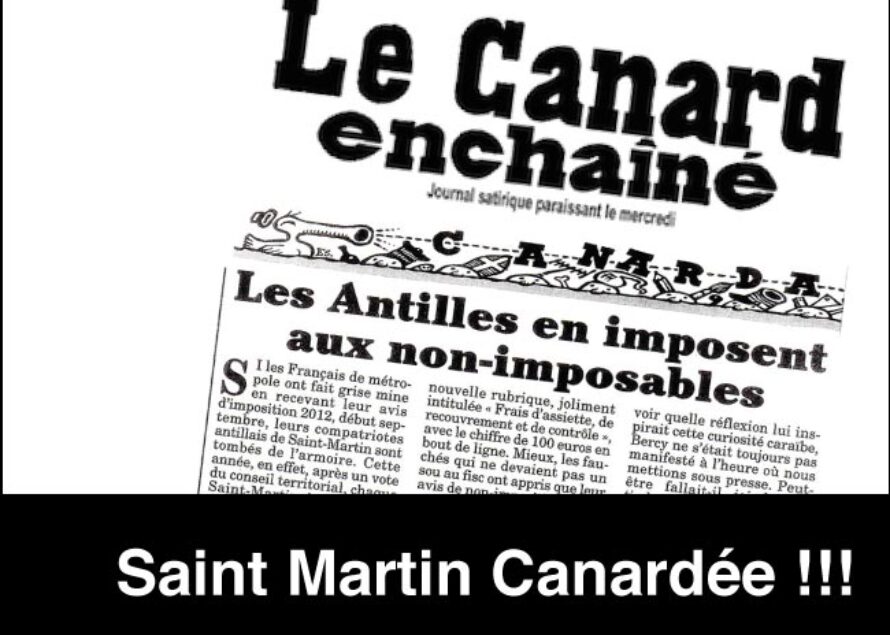 Saint-Martin : épinglés par le Canard Enchaîné