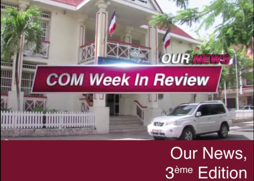 Saint-Martin : 3ème édition de “Our News”, la semaine d’actualité de la Collectivité