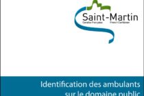 Saint-Martin. Identification des ambulants sur le domaine public