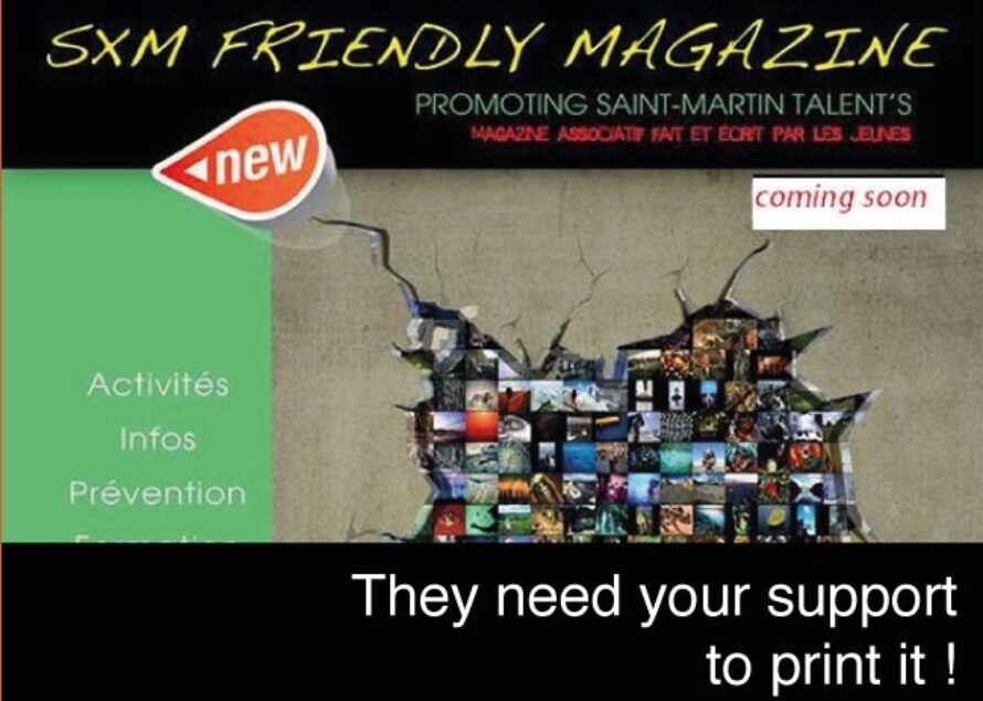 SXM Friendly Magazine. Une publication pour les jeunes et par les jeunes !