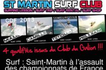 Surf. CHAMPIONNAT DE FRANCE 2013, St Martin y sera !