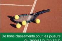 Tennis. 5 joueurs du Tennis Country Club à Port de Plaisance bien classés