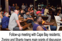 Sint Maarten. Minister Lake has follow-up meeting with Cape Bay residents