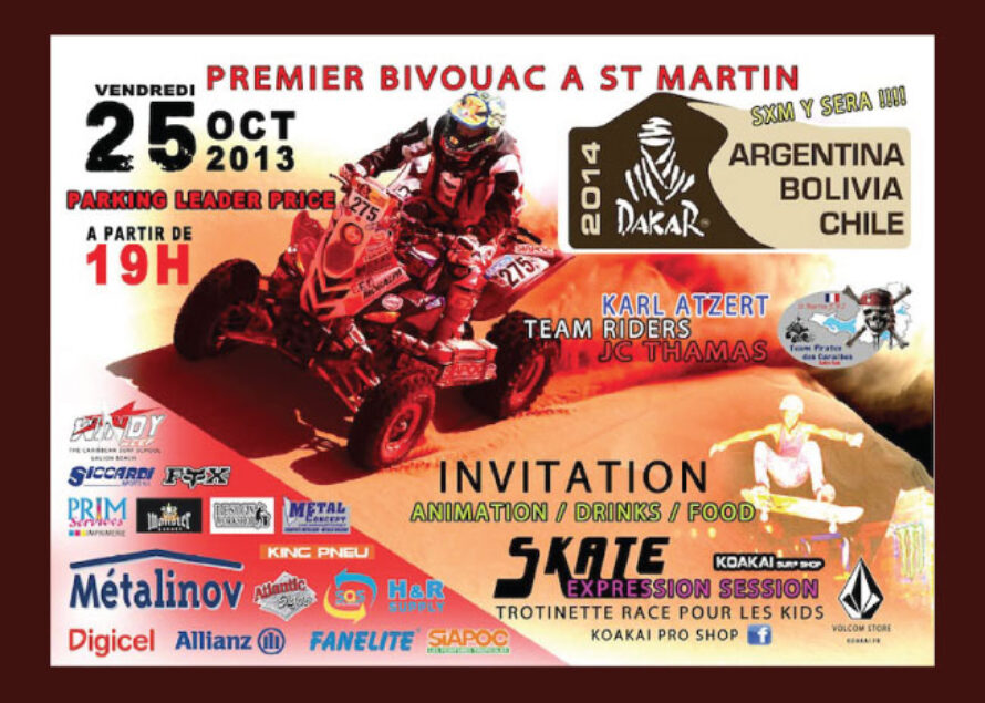 Evènement. Présentation des Quads qui participeront au rallye Dakar 2014