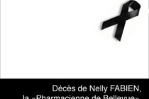 Carnet noir. Décès de Nelly Fabien