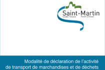 Saint-Martin. Informations relatives au transport de marchandises et de déchets