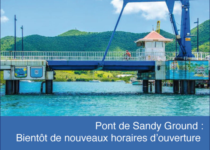 Saint-Martin. Nouveaux horaires d’ouverture du pont de Sandy ground