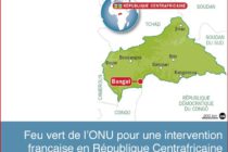 France. L’ONU autorise l’intervention française en République Centrafricaine