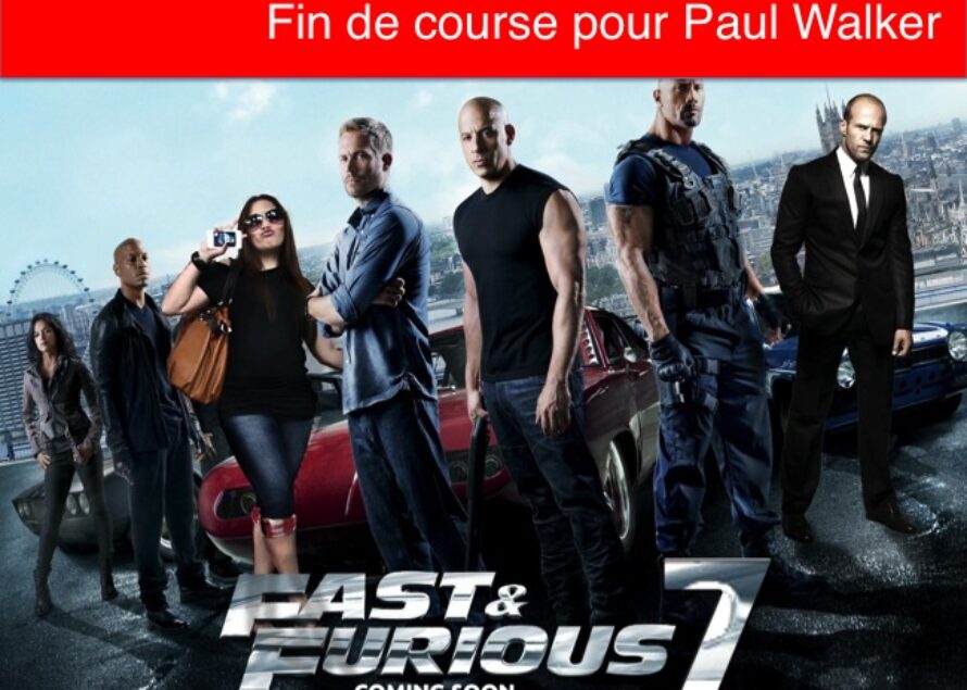 Fast and Furious. Un des acteurs principaux, Paul Walker, se tue en voiture
