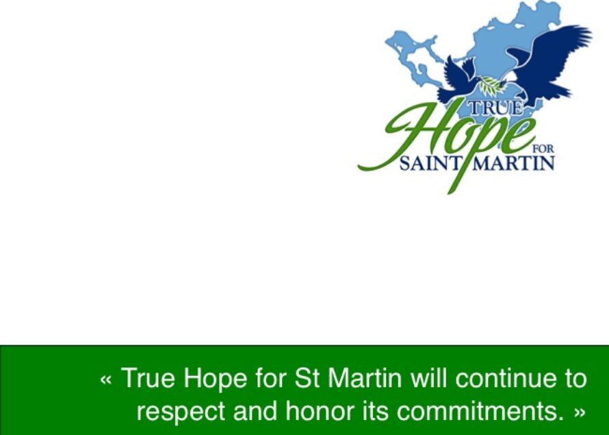 New Year’s message from True Hope For St Martin