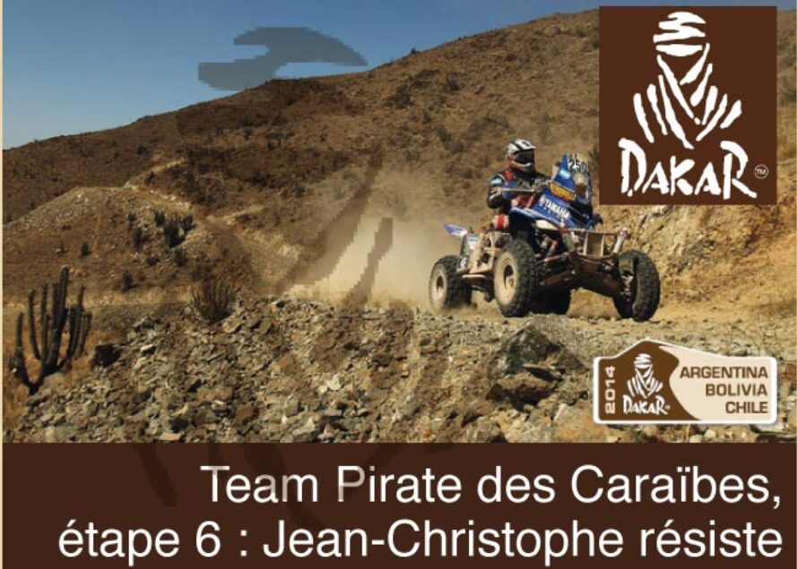 Dakar 2014. Jean Christophe Thamas toujours en course pour la 6ème étape