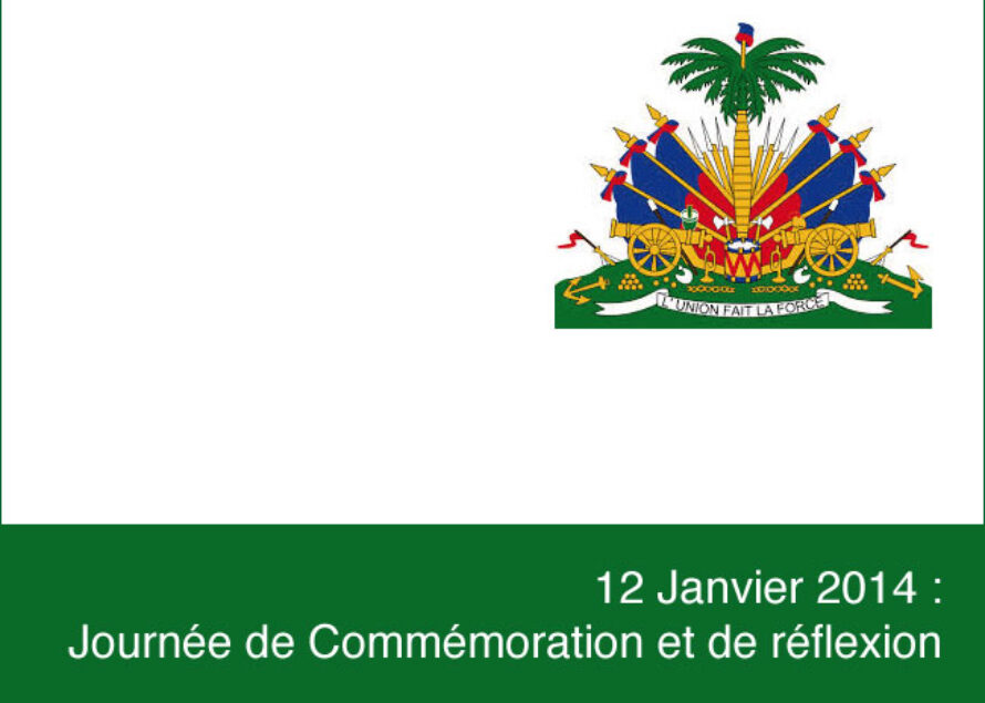 Haïti. 12 janvier 2014, journée de commémoration et de réflexions