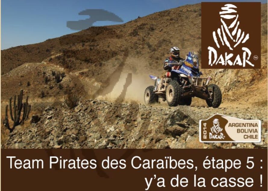 Dakar 2014. La 5ème étape a eu raison de Jean Karl Atzert