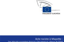Mayotte. Des Députés européens réclament une réaction de l’Etat vis-à-vis de la profanation d’une mosquée