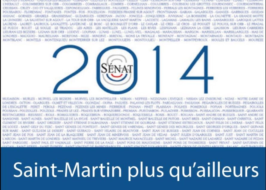 Sénatoriales 2014. A Saint-Martin, multiplions les possibles …